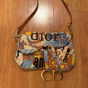 Thrifted vintage crossbody purse